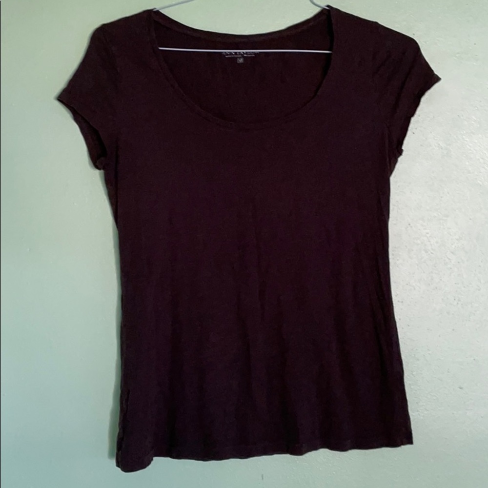Brown plain Ann Taylor top